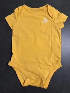 baby GAP Tシャツ風ロンパース　イエロー　70cm