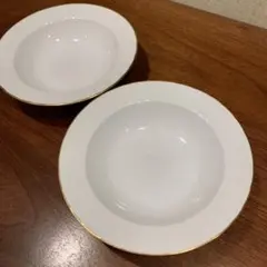 大倉陶園 ゴールドライン スープ皿 1枚 アウトレット品 - メルカリ