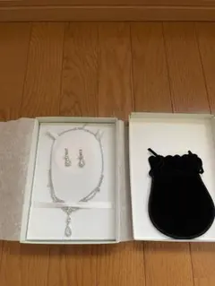 ウェディング　ネックレス＆イヤリング