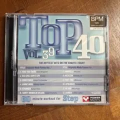 TOP 40 volume 39 エアロビクス用CD 128BPM