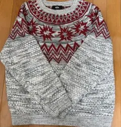 AZUL BY MOUSSY ノルディック柄 ニット セーター Lのサムネイル