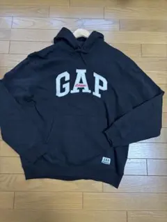 GAP ブラック フード付きパーカー スケーターswag ストリート - メルカリ