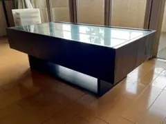 ガラステーブル ローテーブル