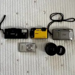 まとめ5点 Nikon OLYMPUS Canon Konica 29AE まとめ5点 Nikon OLYMPUS Canon Konica 29AE - メルカリ