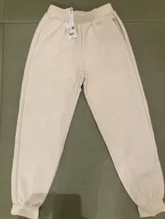 UNIQLOオフホワイト ドライスウェットジョガーパンツ XS