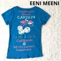 EENI MEENI（エニミニ）ピチT　サーフ系　y2k 平成ギャル　プリント