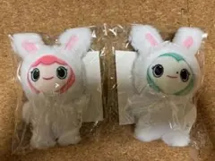 MISAMO PLAY うさぎバッグチャーム　2点セット　ミナ　モモ MISAMO PLAY うさぎバッグチャーム 2点セット ミナ モモ - メルカリ