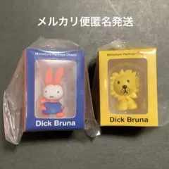 ミッフィーミニチュアパッケージチャーム　2個セット