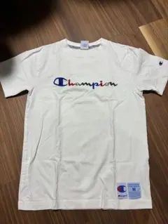 Champion ホワイト Tシャツ Mサイズ