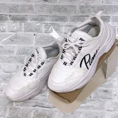 PUMA SnowMan 佐久間さん カシーアSL ホワイトスニーカー23cmのサムネイル