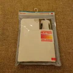 新品　UNIQLO　ユニクロ　ヒートテック　半袖 白 M　メンズ