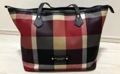 BLUE LABEL チェック柄 トートバッグ