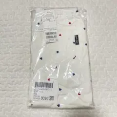 プティマイン　10分丈レギンス　ハート柄