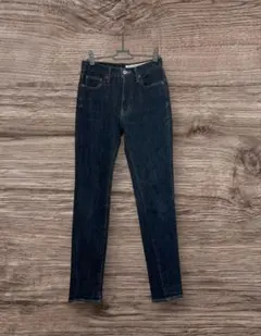 スキニーデニム ダークブルー・ライトブルー