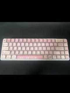 ゲーミングキーボード ピンク ジャンク品