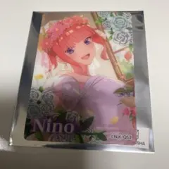 五等分の花嫁 クリアカード ウエディングドレス 二乃