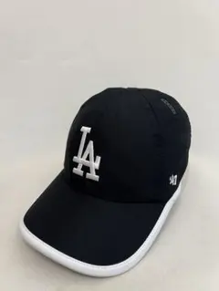 【47brand】ロサンゼルス・ドジャース　キャップ ブラック ランニングのサムネイル