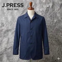 J.PRESS シングルボタンジャケット L ネイビー コットン
