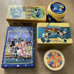 ディズニー シー　グランドオープニング〜お菓子空き缶 2001〜　5缶のサムネイル