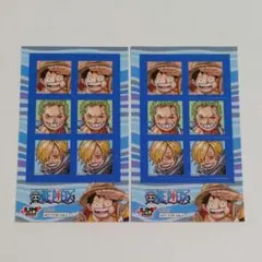 ワンピース 2枚 新春キャンペーン限定デザインステッカー