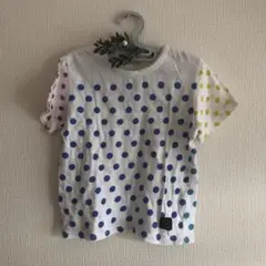 petit main 水玉模様 Tシャツ 110