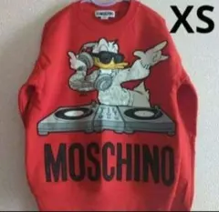 新品タグ付き moschino モスキーノ スウェット サッカー クマ 5A
