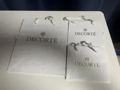 DECORTÉ ショップ袋 3枚セット (大1枚、小2枚)