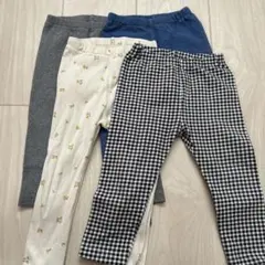 ユニクロ　90cm パンツ　4点セット
