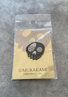 TAKASHI MURAKAMI スカル ピンバッジ　カイカイキキ