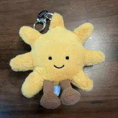 Jellycat ジェリーキャット　太陽　ぬいぐるみ　キーチェーン付きのサムネイル