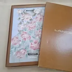 LANCEL ランセル ハンカチ バラ柄 箱入りのサムネイル
