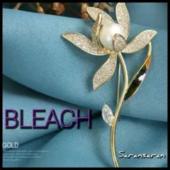 ブローチ 一輪花 パール ブローチ フォーマル ブローチ 華やか 結婚式