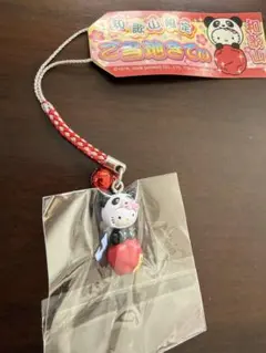 ご当地キティ 和歌山限定 パンダ 根付けストラップ 紀州梅 希少 レア 2013 ご当地キティ 和歌山限定 パンダ 根付けストラップ 紀州梅 希少 レア