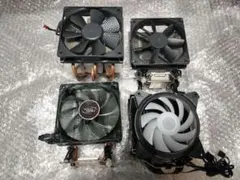 CPUクーラー 4個セット 12cmファン