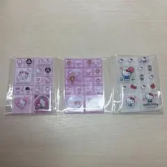 サンリオ トレーディングミニタイルシール キティ チャーミー シュガーバニーズ