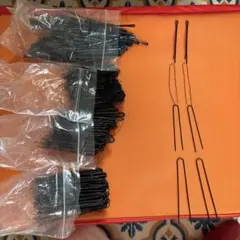 ブラックヘアピン多数セット
