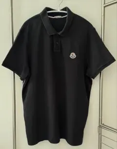 MONCLER ブラック ポロシャツ L - メルカリ