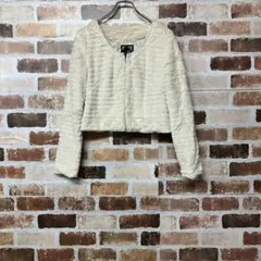 【ANAP】ノーカラーフェイクファージャケットのサムネイル