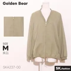 美品 Golden Bear アウター ブルゾン ジップ開閉 ノーカラー 薄手のサムネイル