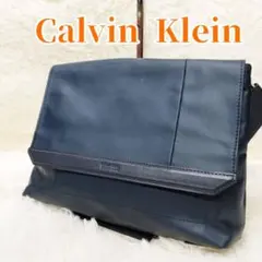 カルバンクライン メッセンジャーバッグ 撥水 A4収納可 斜め掛け
