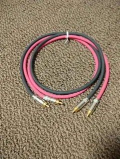 Belden 8412 RCAケーブル ピンクグレー 長さ1m