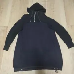 ♪送料無料☆sacai☆名作☆ドッキングジップパーカー☆SCM-056☆黒☆3