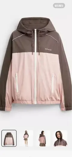 COACH フーデッド ウインドブレーカーのサムネイル