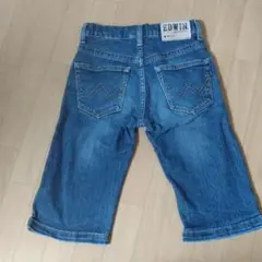EDWIN　デニムハーフパンツ　130