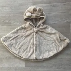 MIKI HOUSE ポンチョ　70-90cm