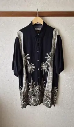 pierre cardin パームツリー柄 アロハシャツのサムネイル