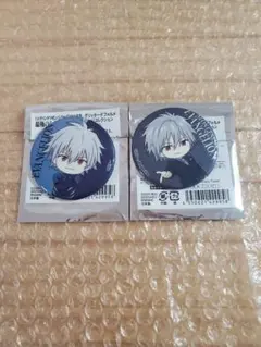 エヴァンゲリオン 30th記念 最後のシ者 渚カヲル展 デフォルメバッジ ２点