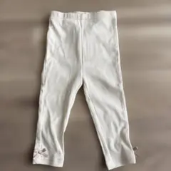 ほ*う様 Petit main レギンス白　80サイズ