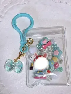 キャンディーバッグキーホルダー 水色のサムネイル