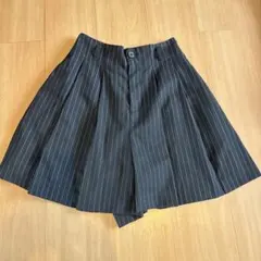 ZARA☆ストライプ柄キュロット☆Mのサムネイル